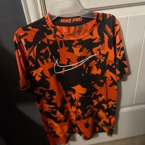 Orange Nike Shirt